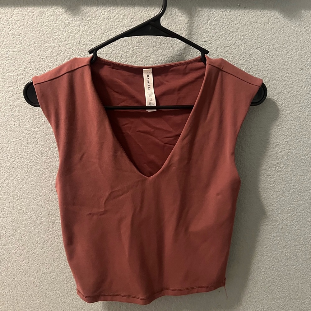 Athleta Transcend crop top Xsmall - Picture 3 of 4